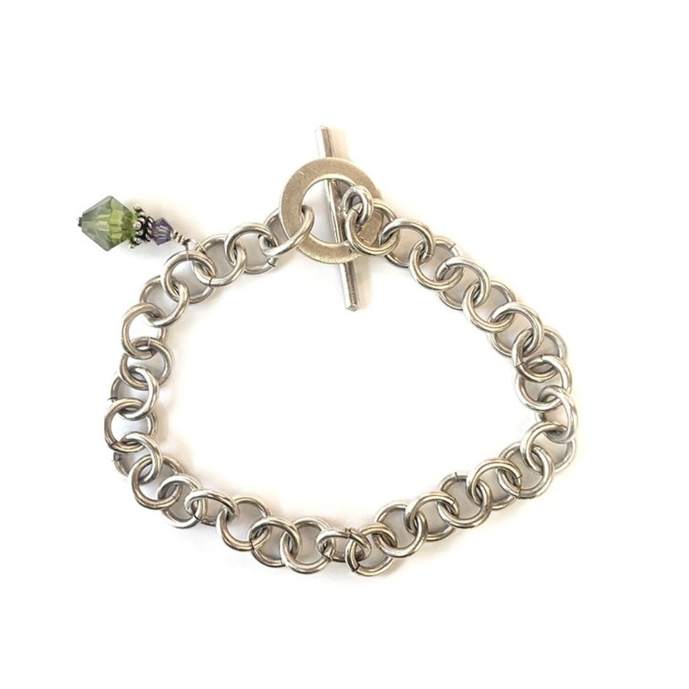 925 Silver chain bracelet